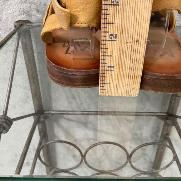 Miz Mooz Fifi Women's Sandals US 9.5-10 W (wide) Brown Wheat Leather - Picture 5 of 14